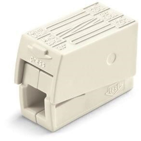 Conector imbinare Push Wire Wago 224-112, pentru iluminat, 3 x 2.5 mmp, 100 bucati/set