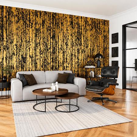 Vopsea decorativa cu folie metalizata si aspect tridimensional, JegerHologram, gold