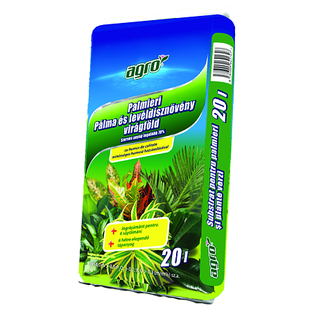 Substrat pentru plante verzi si palmieri, Agro CS, 20 l