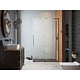 Inchidere dus Radaway Furo SL Brushed GunMetal Walk-in, culisant, sticla 8 mm, Easy Cleen, 90 x 200 cm