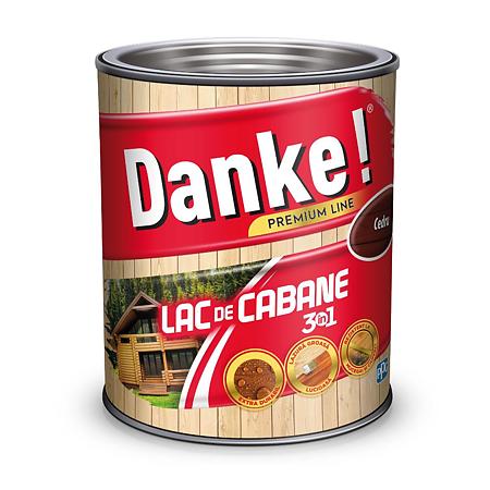 Lac pentru cabane 3 in 1, Danke, cedru, interior/exterior, 0.75 l