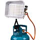 Incalzitor radiant cu gaz Dedra DED9970, otel/ceramica, gri, 4.6 kW