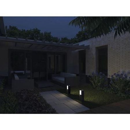 Stalp de iluminat exterior Philips Hue Bridge, 1 x E27, IP44, 14 W