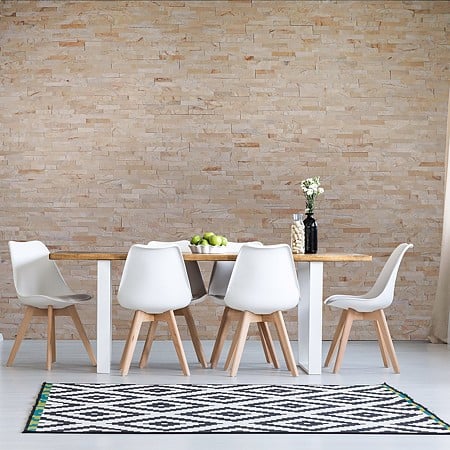 Piatra naturala decorativa Modulo Natimur Cream Mix Polis, interior/exterior