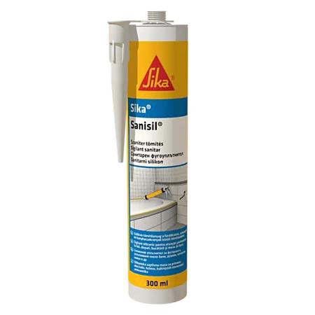 Silicon sanitar Sika Sanisil, transparent, interior/exterior, 300 ml