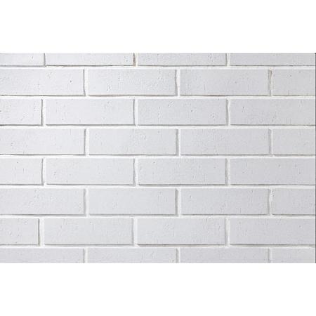 Caramida aparenta Cemacon DA6002, interior/exterior, alb, grosime 9 mm, 240 x 71 mm