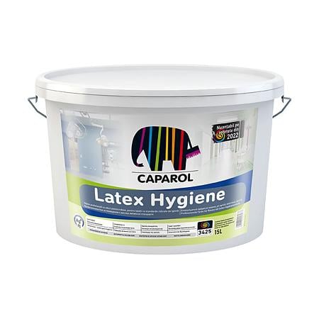 Vopsea lavabila antimucegai Caparol Latex Hygiene, interior, baie si bucatarie, alb, 5 l