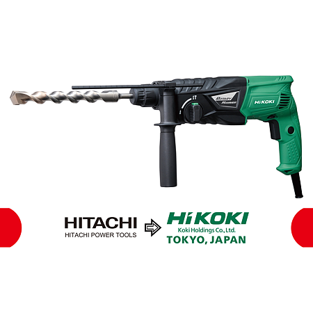 Ciocan rotopercutor Hikoki DH24PGNA SDS-Plus, 730 W, 2.7 J, 1050 rpm, 24 mm