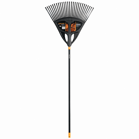 Grebla frunze Fiskars Solid, XL, 1750 mm, aluminiu, negru