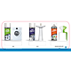 Vopsea spray direct pe obiecte sanitare Oskar, alb, lucios, interior, 400 ml