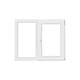 Fereastra PVC, 5 camere, deschidere oscilobatant, dreapta, alb, 160 x 120 cm 