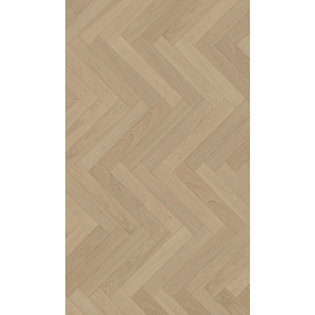 Parchet laminat furniruit 9,5 mm Berry Alloc Parqwood Herringbone Oak Calm Silk, placa tip B, clasa de trafic comercial intens 33, abraziune AC5, OmniLoc A&B, 50,4 X 8,4 cm