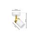 Spot Joker, 1 x GU10, metal, alb/auriu Spot Joker, 1 x GU10, metal, alb/auriu
