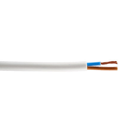 Conductor Flexibil MYYM H05VV-F, 20 x 0.75 mm2, izolatie PVC, alb, cupru, 200 m
