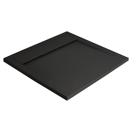 Cada de dus Radaway Teos C HTC9090-54, marmura lichida, anti-bacteriana, anti-alunecare, negru, 90 x 90 cm