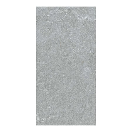 Gresie portelanata Kai Stoneline Grey, mata, model piatra, gri, dreptunghiulara, 30 x 60 cm