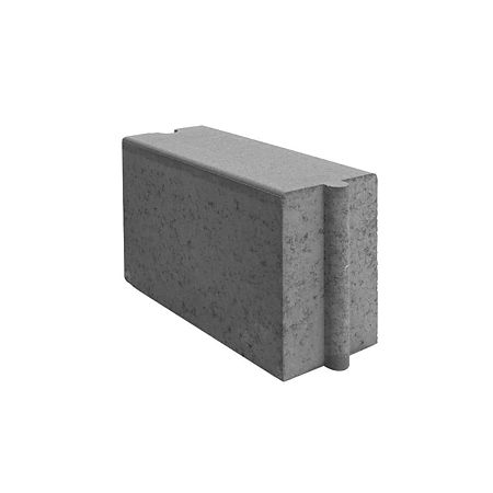 Bordura B15 Elis, gri ciment, 50 x 20 x 30 cm