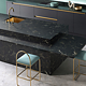 Blat masa bucatarie Kronospan Global Design K553 SU, mat, negru Galaxux, 4100 x 635 x 38 mm