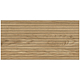 Gresie portelanata exterior/interior KAI Tilia brown, rectificata, structurata, mat, decor lemn, maro, 60 x 120 cm