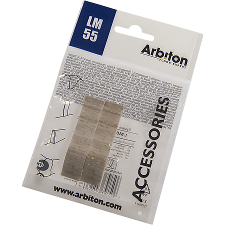 Set element de imbinare plinta parchet Arbiton LM 55, stejar country, PVC, 52 x 26 mm, 2 bucati/set
