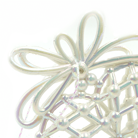 Decoratiune de Craciun clopotei, plastic, 10 x 8 cm