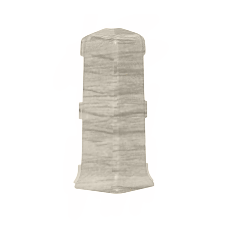 Colt exterior plinta parchet Korner Siena 80, stejar Sines 826, PVC, 80 x 20 mm, 2 bucati/set