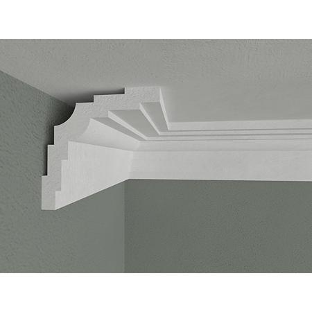 Bagheta decorativa de colt polistiren, Akfix BC13 XPS, 8 x 8 x 200 cm Bagheta decorativa de colt polistiren, Akfix BC13 XPS, 8 x 8 x 200 cm