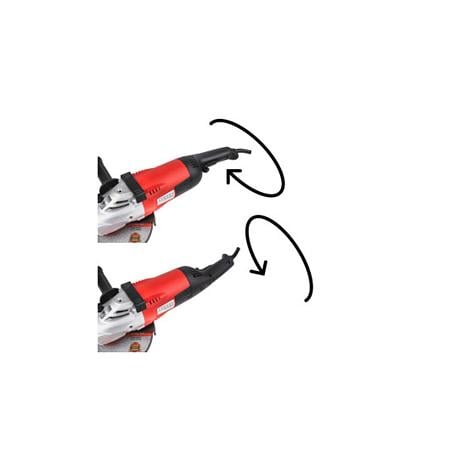 Polizor unghiular Raider RD-AG78, 2400 W, 230 mm, 6000 rpm