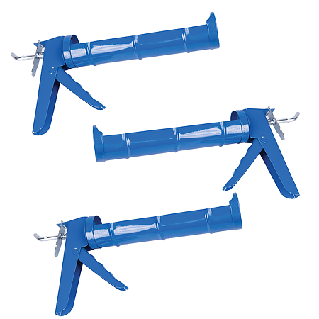 Presa pentru cartus silicon, Evotools, metal, albastru Presa pentru cartus silicon, Evotools, metal, albastru