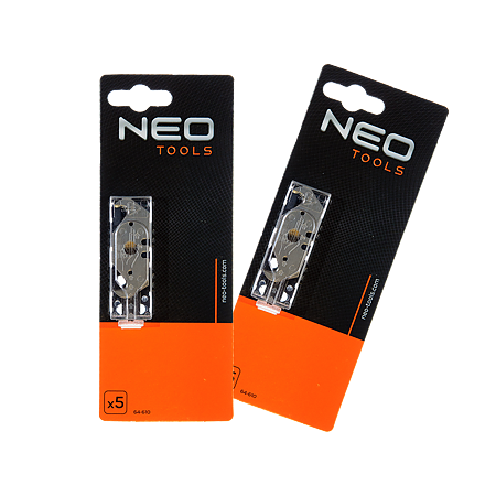 Set 5 lame rezerve profil secera, Neo 64-610, 0.5mm
