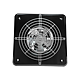 Ventilator axial industrial de tubulatura WB-S, Dospel, D 315 mm, 110W, negru