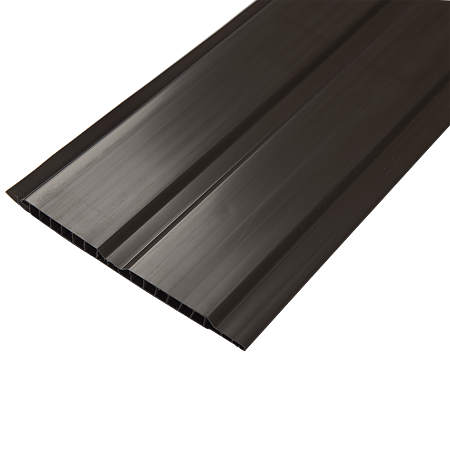 Lambriu PVC laminat, Helopal, brun, 3000 x 125 x 8 mm