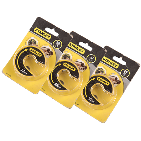  Dispozitiv de taiat tevi Stanley 0-70-446, metal, galben + negru, 22 mm