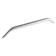 Maner aluminiu Ika BR-256, satin-argint, 224 mm