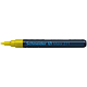 Marker permanent Schneider, varf rotund, 2 mm, cu vopsea galbena Marker permanent Schneider, varf rotund, 2 mm, cu vopsea galbena