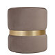 Taburet Ring, inel auriu, stofa gri deschis H34, rotund, 38 x 38 x 40 cm Taburet Ring, inel auriu, stofa gri deschis H34, rotund, 38 x 38 x 40 cm