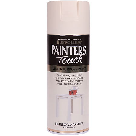 Vopsea spray decorativa Rust-Oleum Painter`s Touchs, alb Heirloom, lucios, interior/exterior, 400 ml