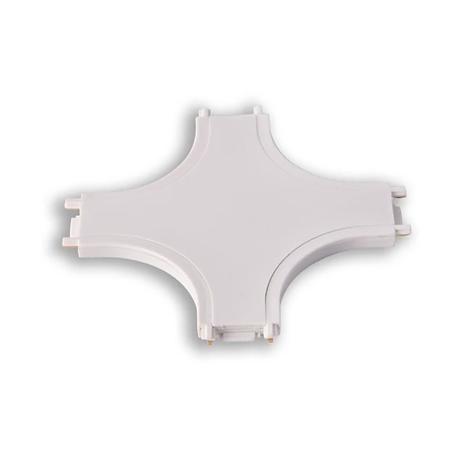Conector in X Track Light KL182011, pentru sina magnetica, 48V DC, IP20, alb
