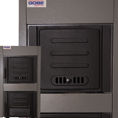 Cazan pe lemn din fonta GOBE Soliterm 30 kW Cazan pe lemn din fonta GOBE Soliterm 30 kW
