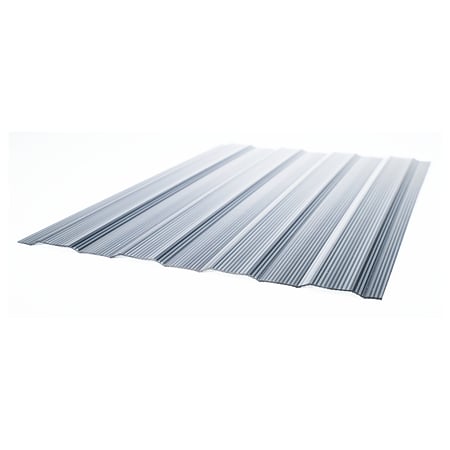 Rola gard policarbonat solid Polyplast Puls, gri, 1.26 x 10 m