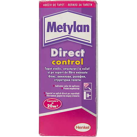 Adeziv pentru tapet Metylan Direct Control, interior, 200 g