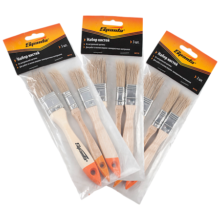 Set pensule 3 buc Sparta