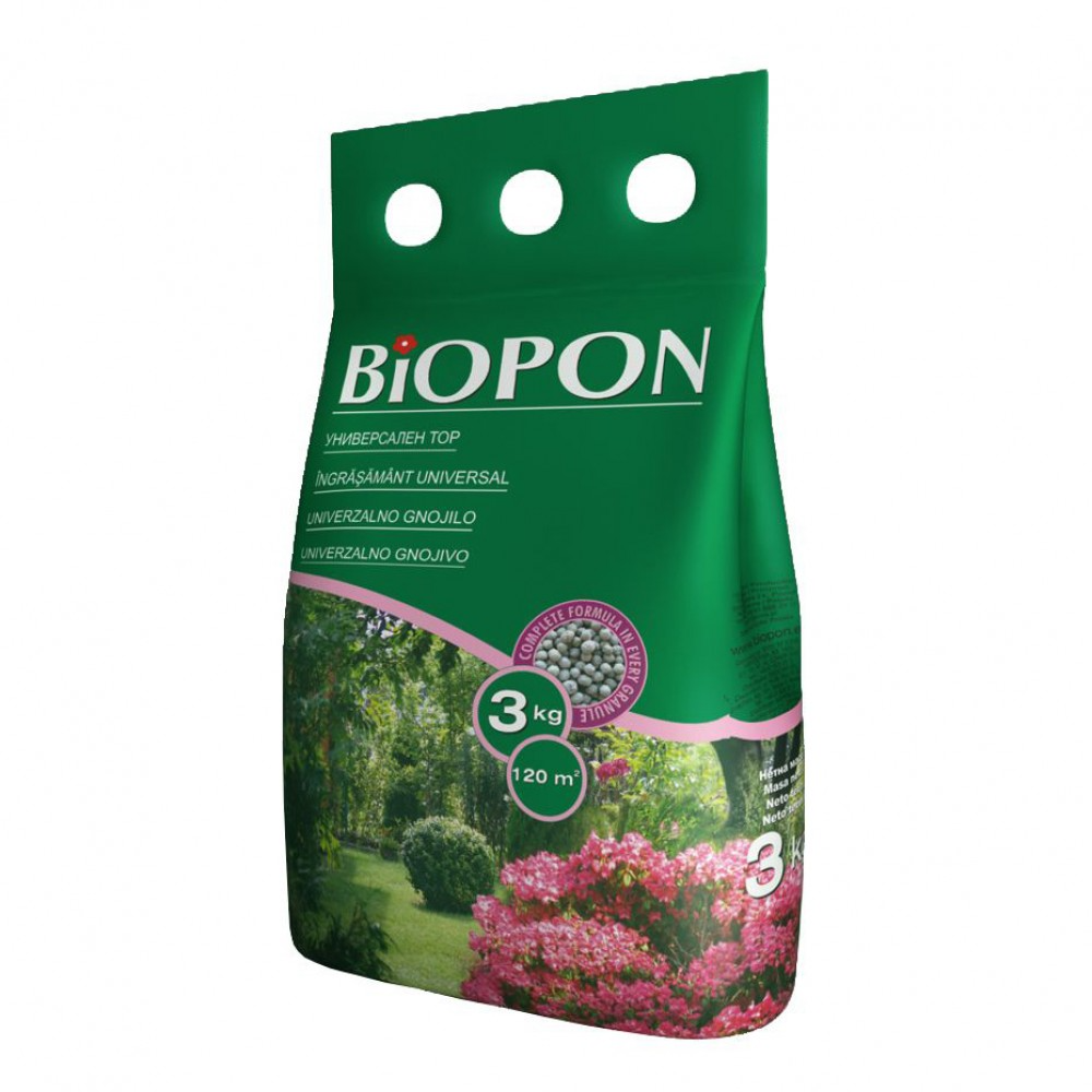 biopon elixir duo universal mod de utilizare Ingrasamant universal Biopon, 3 kg
