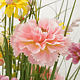 Aranjament decorativ flori artificiale, multicolor, 64 cm