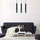 Suspensie Joker, 3xGU10, metal, negru/crom Suspensie Joker, 3xGU10, metal, negru/crom