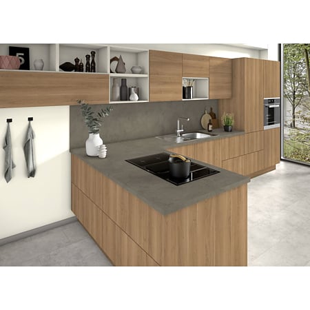 Pal melaminat Egger, H3317 ST28 stejar Cuneo maro , 2800 x 2070 x 18 mm