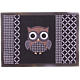 Stergator Owl 50 negru 40 x 60 cm