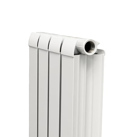 Calorifer aluminiu Bianchi 1800, 4 elementi, 305 W, alb, 328 x 1441 mm
