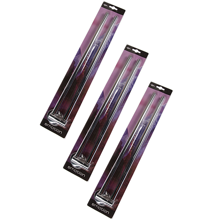 Suport dublu pt prosop Bisk Emotion, metal, 50 x 480 x 75 mm