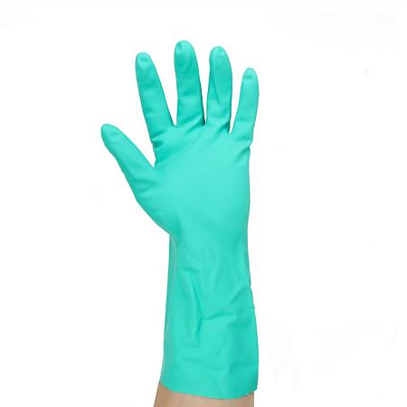 Manusi protectie chimica Nitril 5507, nitril, verde, marimea 7